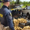 Polícia Rodoviária Federal prende foragida da justiça na BR-262 em Três Lagoas com meia tonelada de maconha
