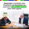 Prefeito de Três Lagoas é recebido pelo presidente interino Geraldo Alckmin e pede benefícios para cidade