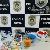 Canil, Força Tática e 2º DP de Três Lagoas prendem indivíduo por tráfico de drogas na Vila Piloto