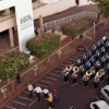 Em TL Banda Marcial Cristo Redentor se apresenta em frente ao Hospital Auxiliadora em comemoração aos 103 anos da instituição