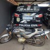 Polícia Civil apreende moto adultera e prende receptador, em Três Lagoas