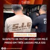 Polícia Civil de Três Lagoas prende foragido do estado de Minas Gerais suspeito de praticar homicídio