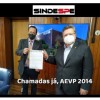 SINDESPE pede ao Presidente da ALESP que interceda junto ao poder executivo, pela contratação dos AEVPs oriundos do concurso 2014