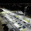 Em Três Lagoas Prefeito Guerreiro inaugura iluminação do estacionamento da Feira Central e anuncia licitação para a climatização