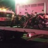 Blitz das Polícias Municipal e Militar na Praça Raul Cardoso resultam em apreensão de motos e aplicação de multas de trânsito em Birigui