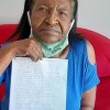 Idosa escreve carta pedindo ajuda à população três-lagoense