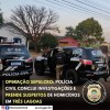 POLÍCIA CIVIL DE TRÊS LAGOAS FAZ OPERAÇÃO SEPULCRO E PRENDE SUSPEITOS DE HOMICÍDIOS