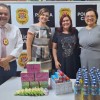 Polícia Civil de Presidente Prudente doa produtos de higiene para Projeto Gestante Anália Franco