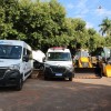 Governo na Área entrega veículos e maquinas a Tupi Paulista