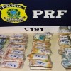 Polícia Rodoviária Federal de Água Clara prendeu dupla com meio milhão de reais em dinheiro