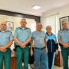 Comando da PMMS recebe a visita de policial militar veterano