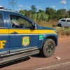 Ao receber ordem de parada, condutor foge e capota veículo roubado na BR-262 em Água Clara