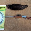 PMA de Três Lagoas prende caçador acusado de abater pato silvestre no rio Verde; Carabina usada no abate também é apreendida