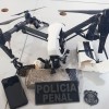 Avaliado em R$ 15 mil, drone que transportava ilícitos é abatido por policiais penais na Penitenciária de Três Lagoas