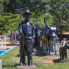 Monumentos e obras alusivas à fauna de Três Lagoas passam por revitalização