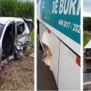 Ônibus da prefeitura de Buritama se envolve em acidente em Birigui