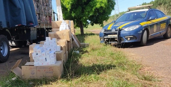 Polícia Rodoviária Federal apreende 1.246 celulares em Três Lagoas
