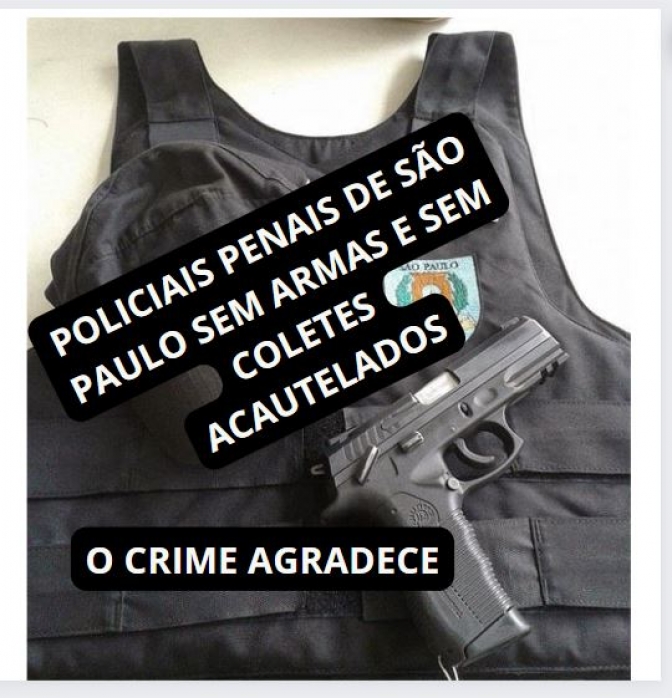 Enquanto PCC planeja ataques contra Policiais Penais de todo o Brasil, SAP continua a não se importar com a vida de seus servidores
