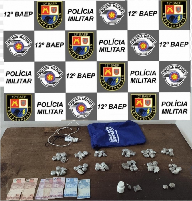 BAEP de Araçatuba prende 02 pessoas por tráfico de drogas, alvo de combate ao crime cidade de Birigui