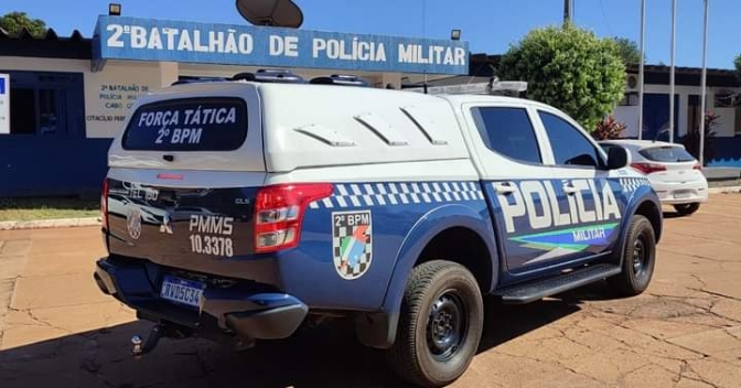 Mulher é detida pela Polícia Militar furtando no bairro Vila Terezinha