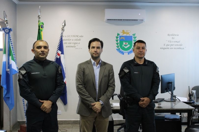 Polícia Militar em Três Lagoas recebe visita do GACEP