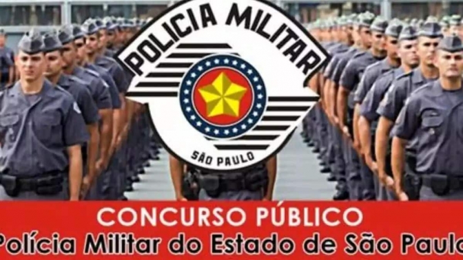 POLÍCIA MILITAR: Concurso Público com 2.700 vagas é divulgado