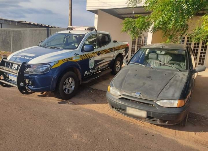 Polícia Militar de Três Lagoas prende autor de furto e recupera veículo furtado