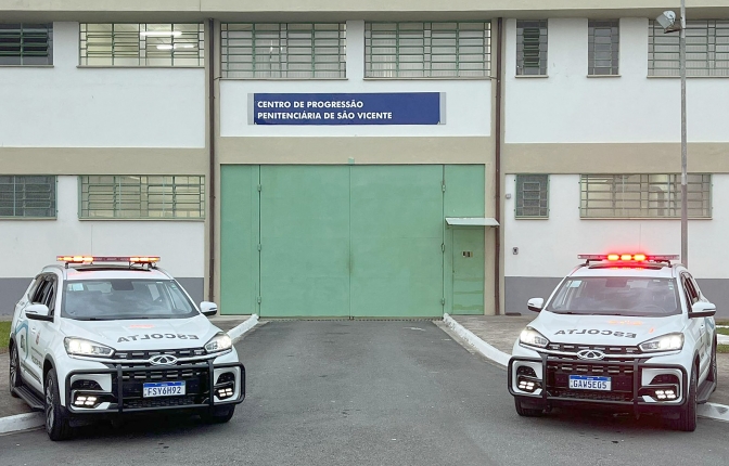 Escoltas da Polícia Penal chegam a quase 100 registros na Baixada Santista