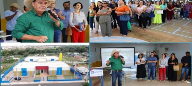 Prefeito Angelo Guerreiro entrega obras de dois CEIs beneficiando mais de 500 alunos de Três Lagoas