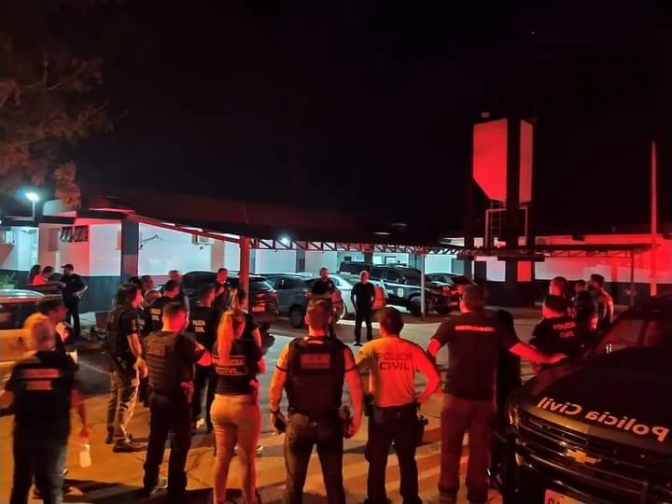 Polícia Civil de Três Lagoas desencadeou a Operação Cerco Total, nas ruas de diversos bairros do município