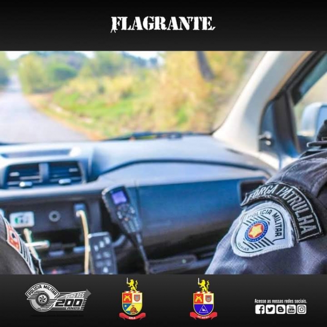 POLÍCIA MILITAR AGE RAPIDAMENTE E PRENDE DOIS HOMENS EM FLAGRANTE POR ROUBO EM TUPI PAULISTA