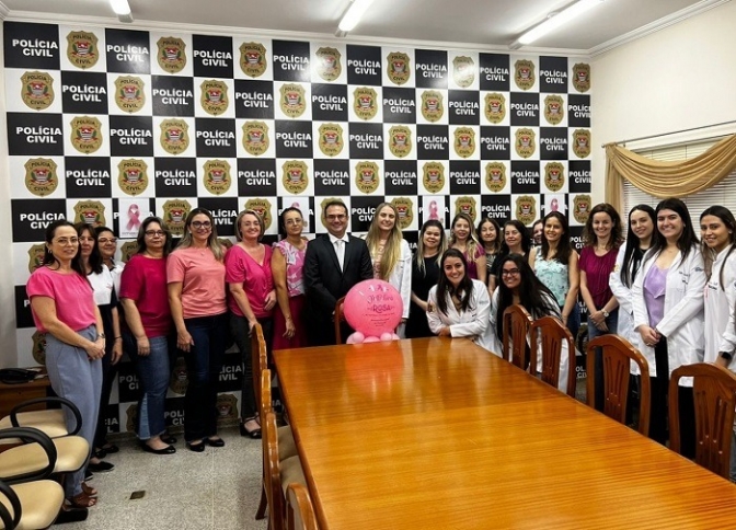 OUTUBRO ROSA: Polícia Civil realiza evento de prevenção ao Câncer de Mama na Seccional de Dracena