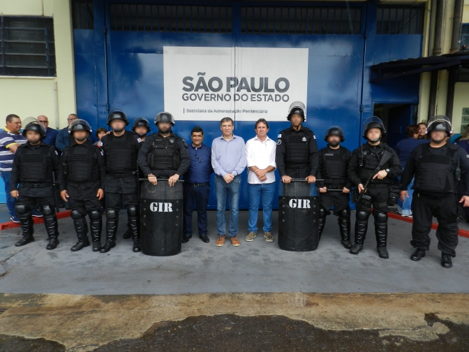 Secretário da Administração Penitenciária realiza inauguração na Penitenciária de Tupi Paulista