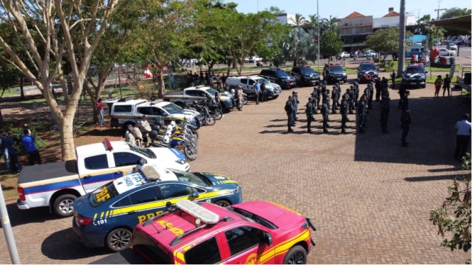 Polícia Militar realiza lançamento da Operação Boas Festas em Três Lagoas
