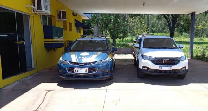 Polícia Rodoviária Federal recupera dois veículos durante final de semana em Três Lagoas