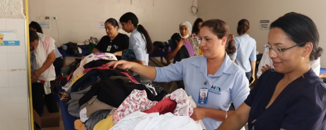Em Três Lagoas Hospital Auxiliadora realiza Bazar Solidário