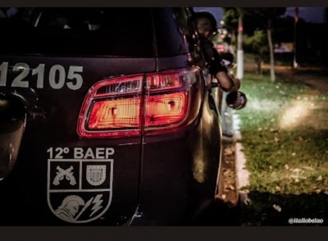 12° BAEP captura foragido da justiça, alvo de combate ao crime cidade de Birigui