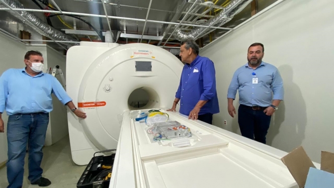Hospital Regional de Três Lagoas recebe aparelhos de tomografia e ressonância