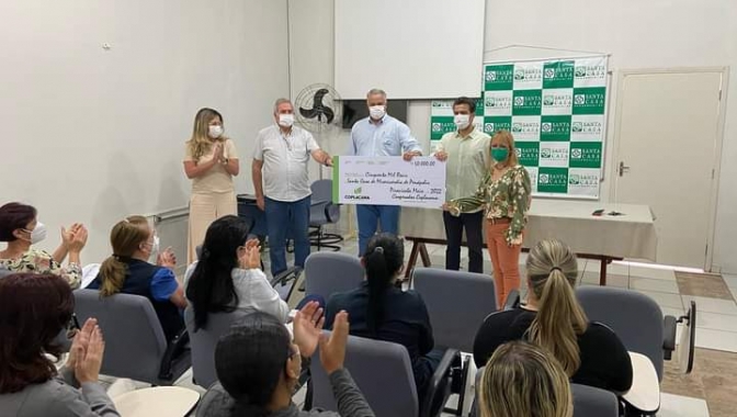 Coplacana doou 50 mil reais para Santa Casa de Penápolis