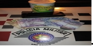 Polícia Militar de Birigui prende casal por roubo em farmácia no centro da cidade