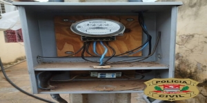 POLÍCIA CIVIL PRENDE MULHER EM FLAGRANTE POR FURTO DE ENERGIA ELÉTRICA EM PANORAMA