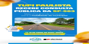 Tupi Paulista vai sediar consulta pública da Rodovia da Integração SP 563