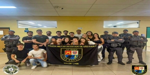 12º BAEP de Araçatuba faz instrução de Stop The Bleed aos alunos de Medicina do UniSalesiano