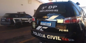 3ª Delegacia de Polícia de Três Lagoas prende indivíduos por furto de veículo