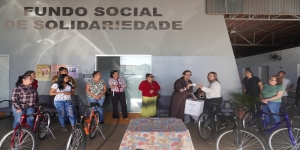 Fundo Social de Penápolis sorteia ganhadores de bicicletas da Campanha do Agasalho