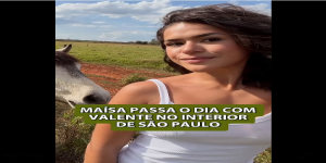 NOTÍCIA EM PRIMEIRA MÃO:  MAISA PASSA O DIA DOS PAIS EM ANDRADINA