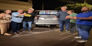 Dobradinha de Jaime Verruck e Santullo da Tereza promove adesivaço em Três Lagoas