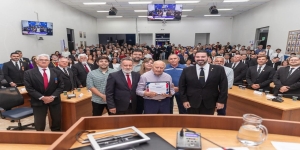  Vereadores promovem inédita sessão solene alusiva ao Dia do Maçom l, em Três Lagoas