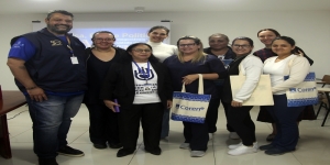 Santa Casa de Andradina recebe Conselheiro do COREN-SP para palestra com a equipe de enfermagem