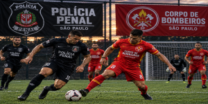 Em Andradina Campeonato Society: Polícia Penal versus Corpo de Bombeiros 